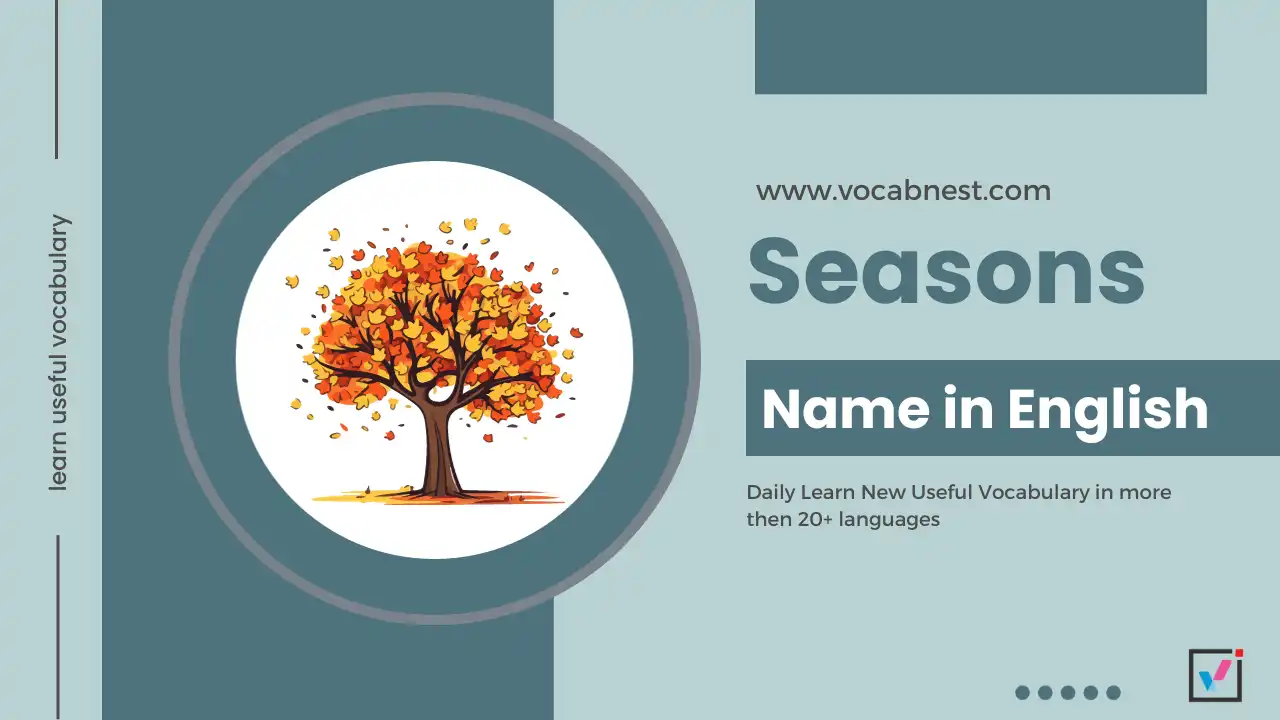 seasons name in english