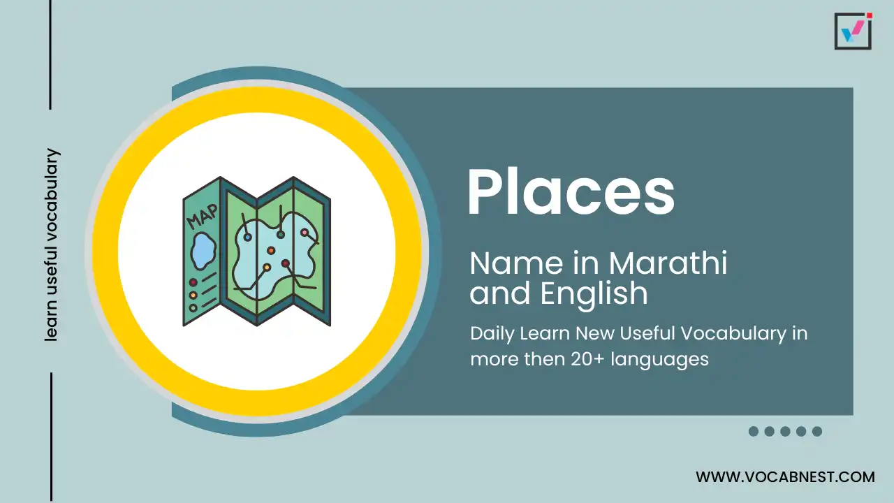 places name in marathi and english